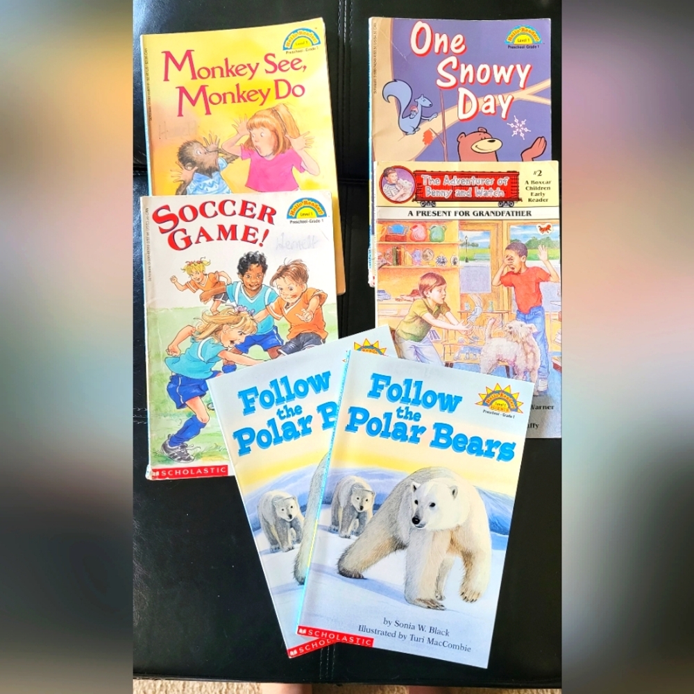 Scholastic Level 1 Kids Book Collection